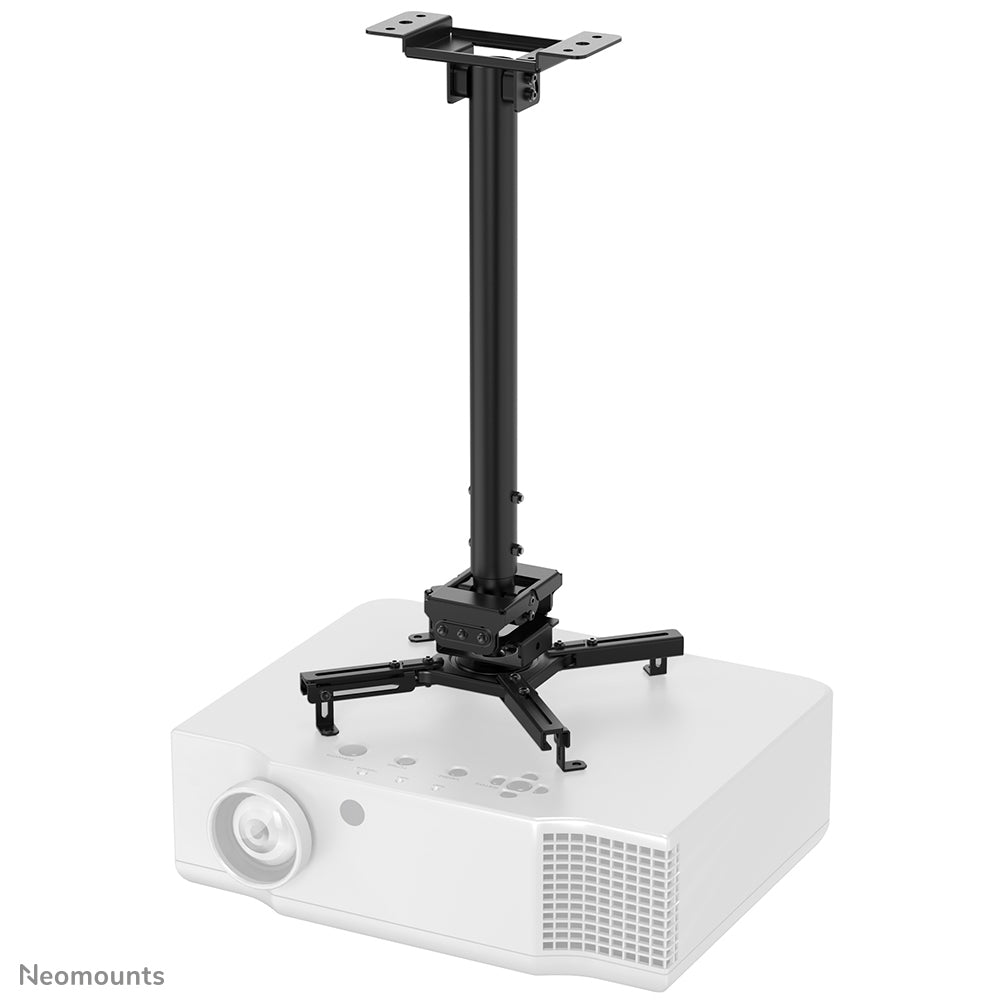 Neomounts CL25-540BL1 Projektor-Deckenhalterung – 60,5–90,5 cm, 35 kg, schwenkbar, schwarz