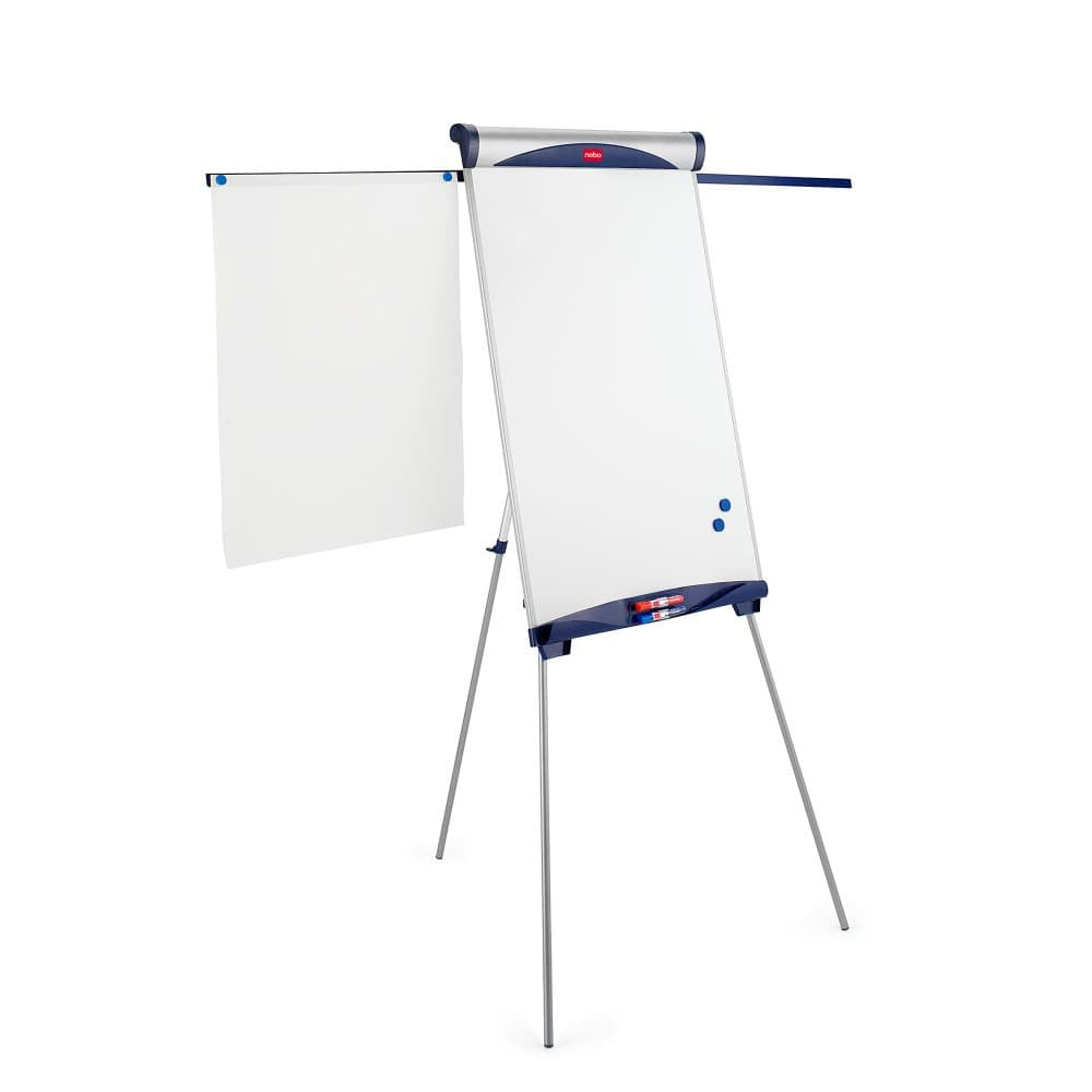 Nobo Flipchart-Block – 67 × 105 cm, Metall, Weiss