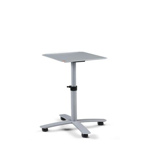 Nobo Projektorwagen – höhenverstellbar 81–120 cm, 10 kg, neigbar, grau