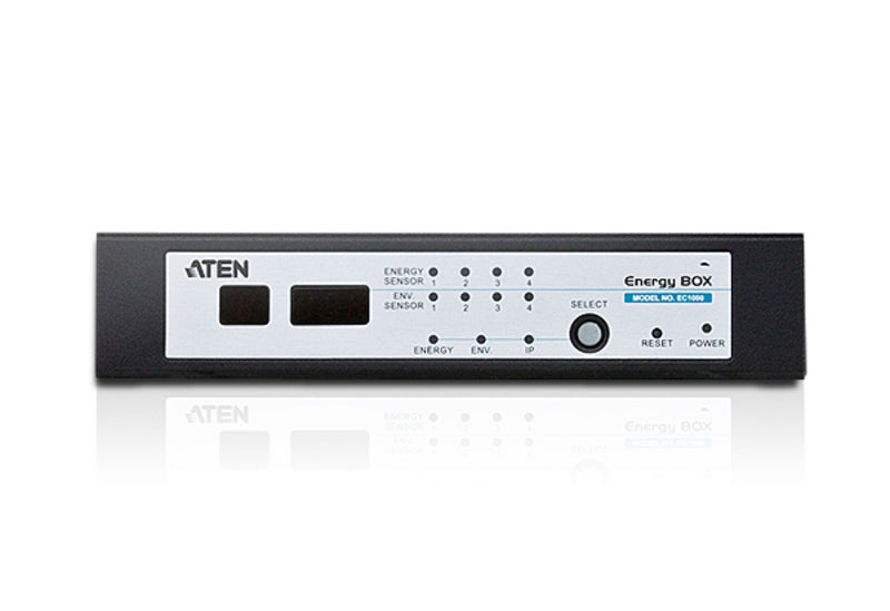 ATEN EC1000 – Energiemessgerät – 4× RJ45-Sensoren, 32 A pro Port, LAN (10/100 Mbps), für ATEN Energy-PDUs