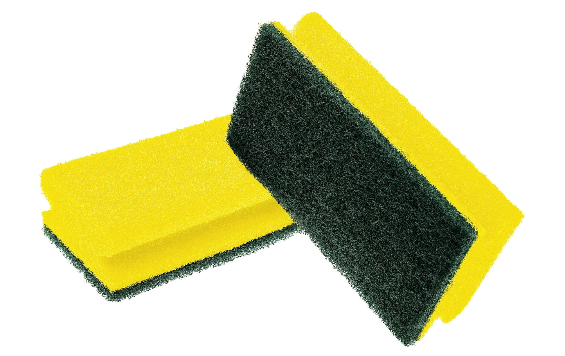 3M Scotch-Brite Spülschwamm Classic XXL – Schaumstoff, Rechteckig, für Geschirr, Gelb, 4 Stk.