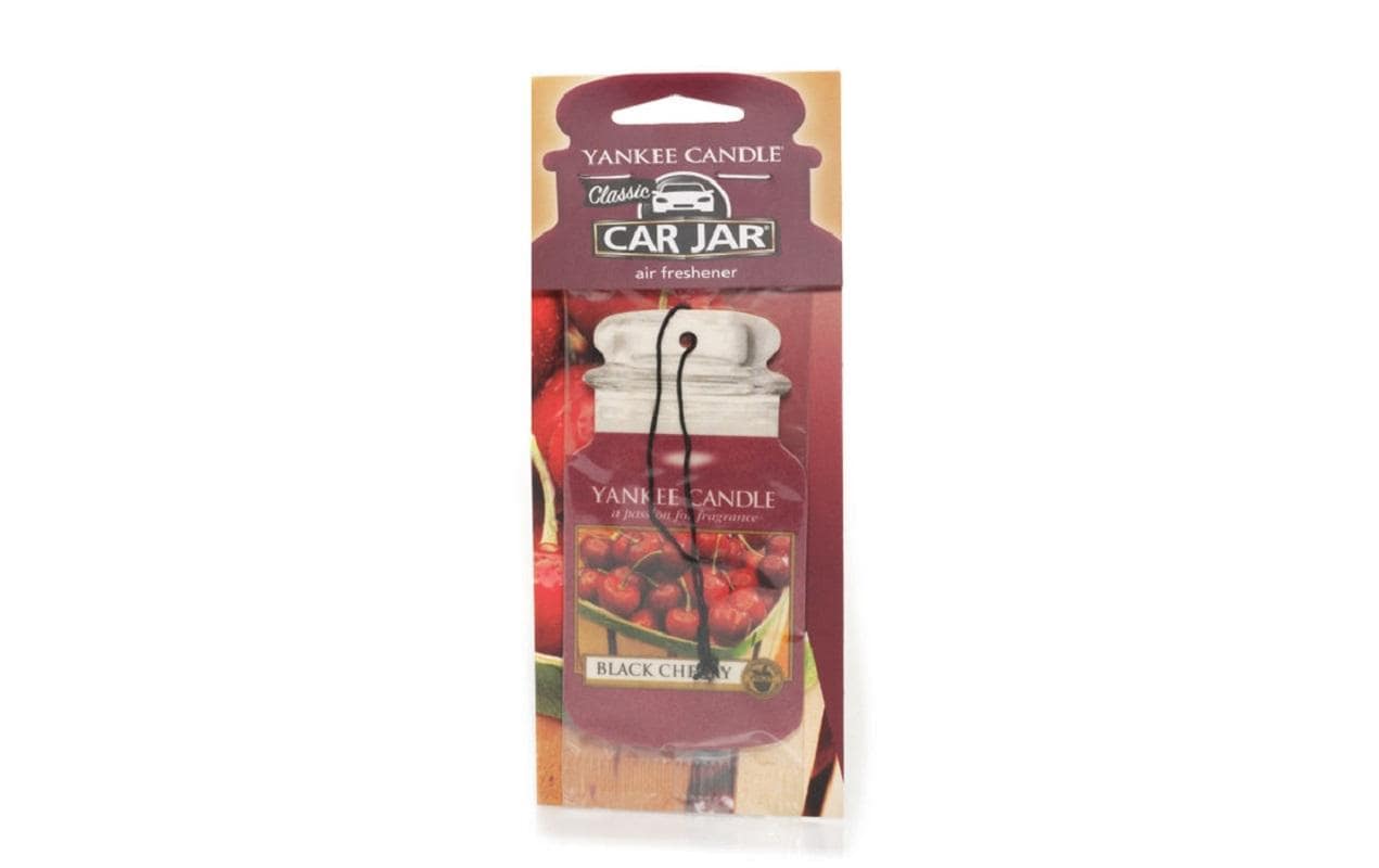 Yankee Candle Black Cherry – Auto-Lufterfrischer Anhänger, 28 Tage