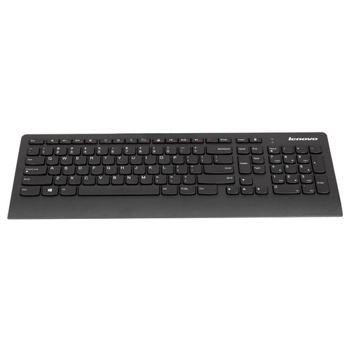 Lenovo Tastatur – kabelgebunden, USB – QWERTY (GR) – schwarz