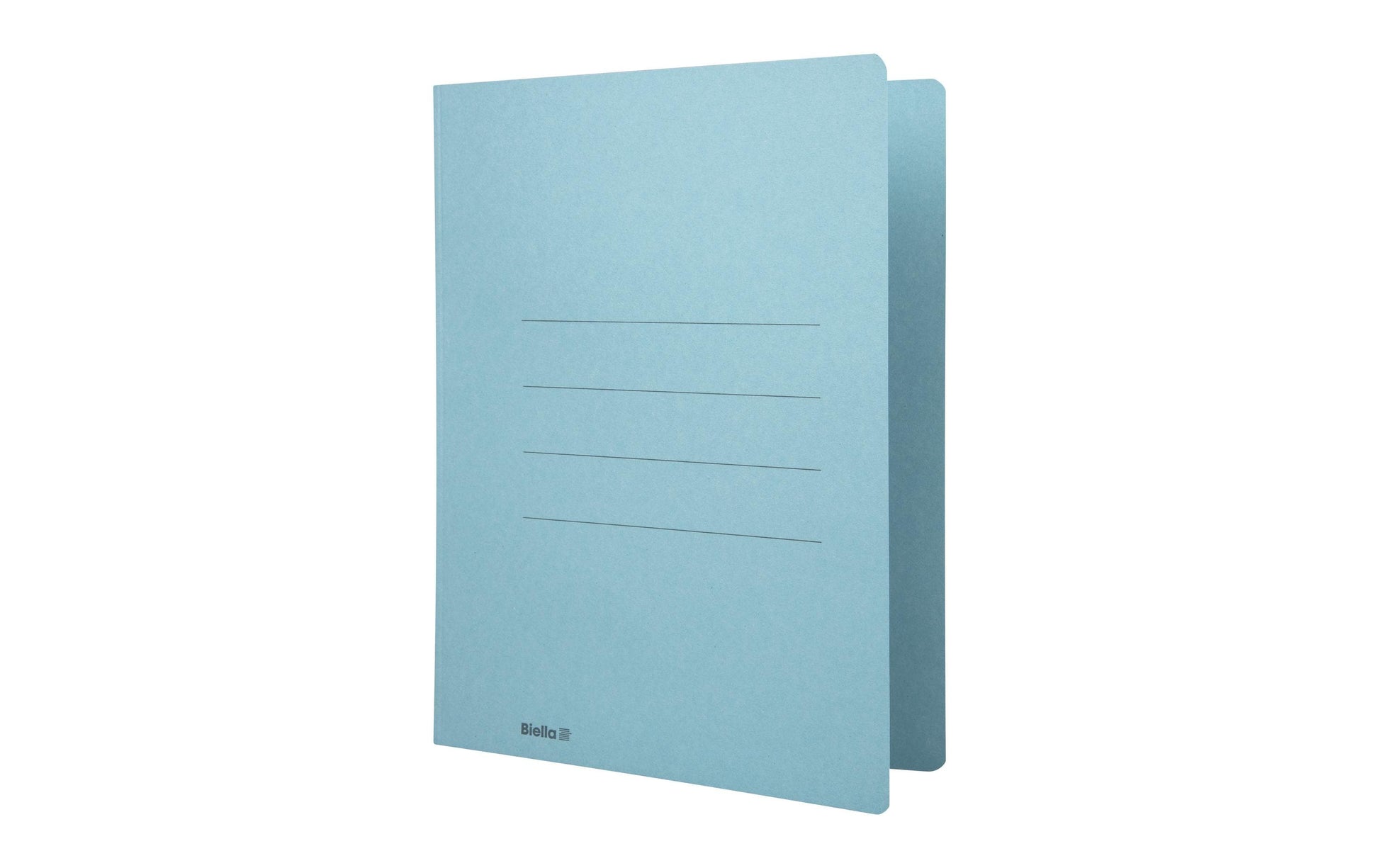 Biella Einlagemappe A4 – 240 g/m², Blau, für 90 Blatt
