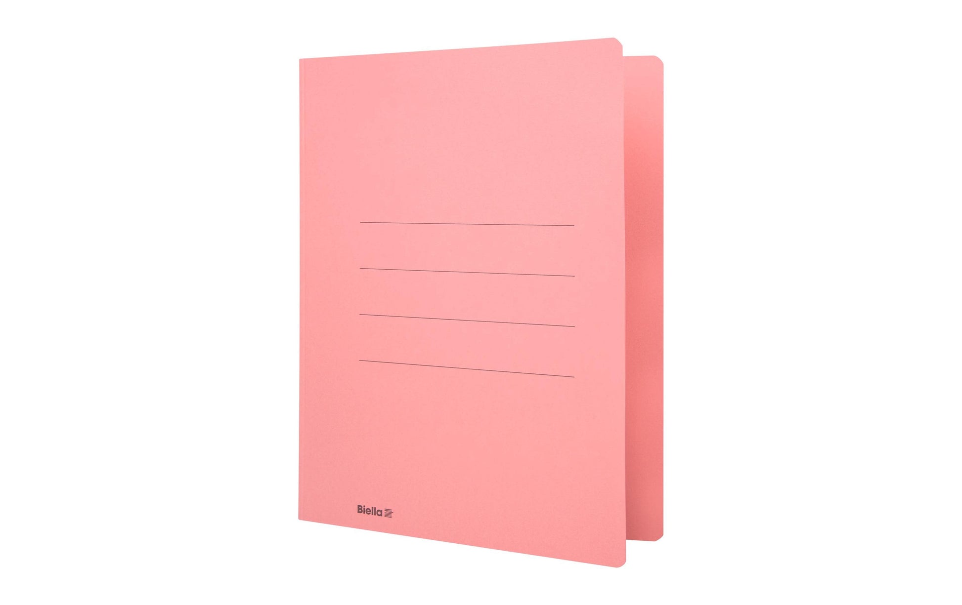 Biella Sammelmappe für A4, Karton, Rot