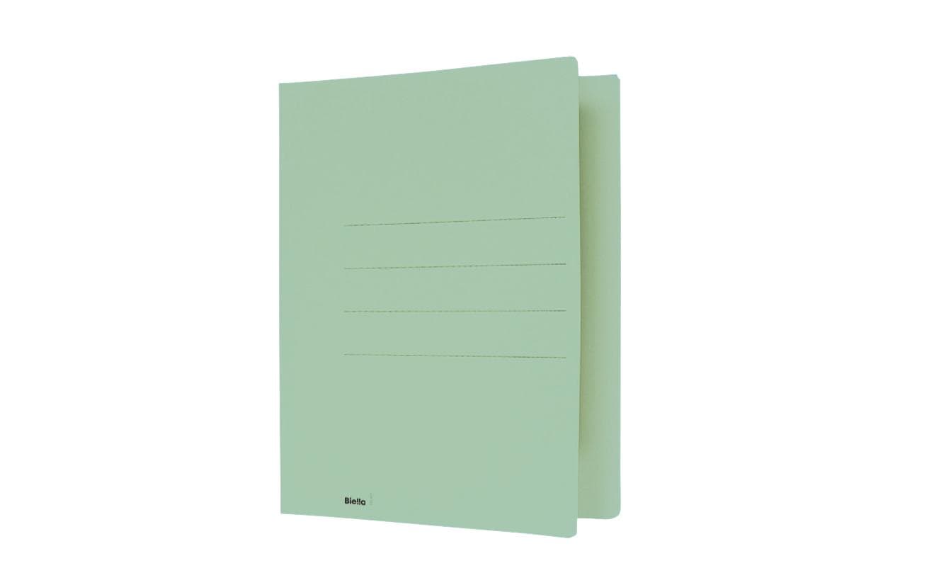Biella Sammelmappe für A4, Karton, Grün