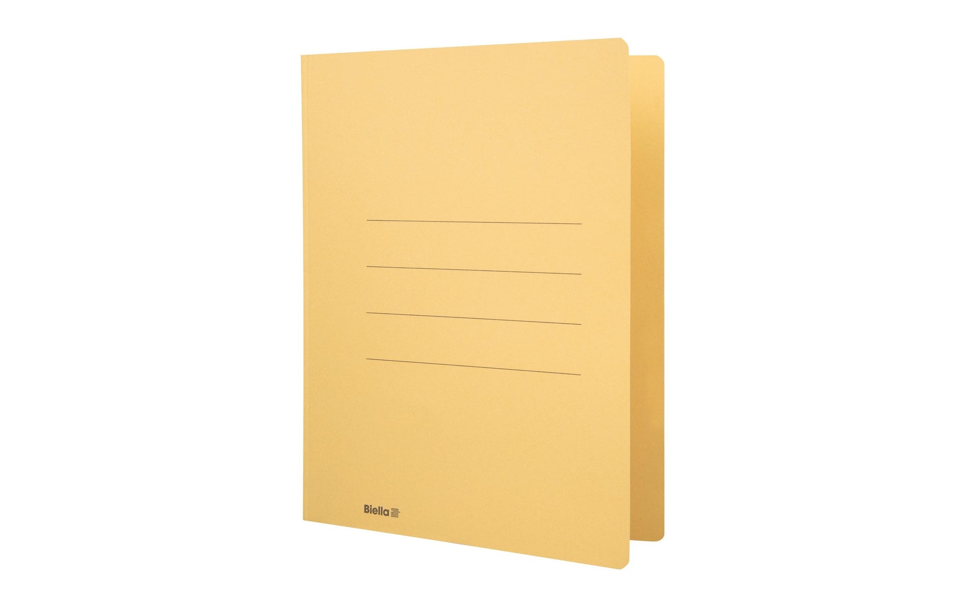 Biella Sammelmappe für A4, Karton, Gelb
