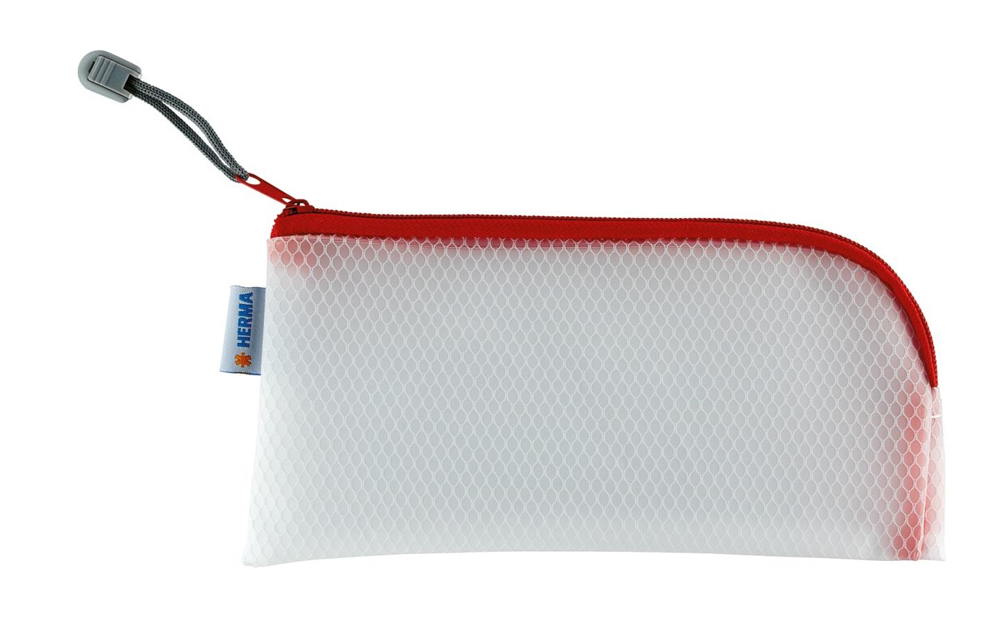 HERMA Etui – rot – Kunststoff – 23,0 × 11,0 × 0,7 cm