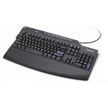 Lenovo 73P2622 – Tastatur – kabelgebunden – USB – AZERTY (FR) – mit Handballenauflage – schwarz
