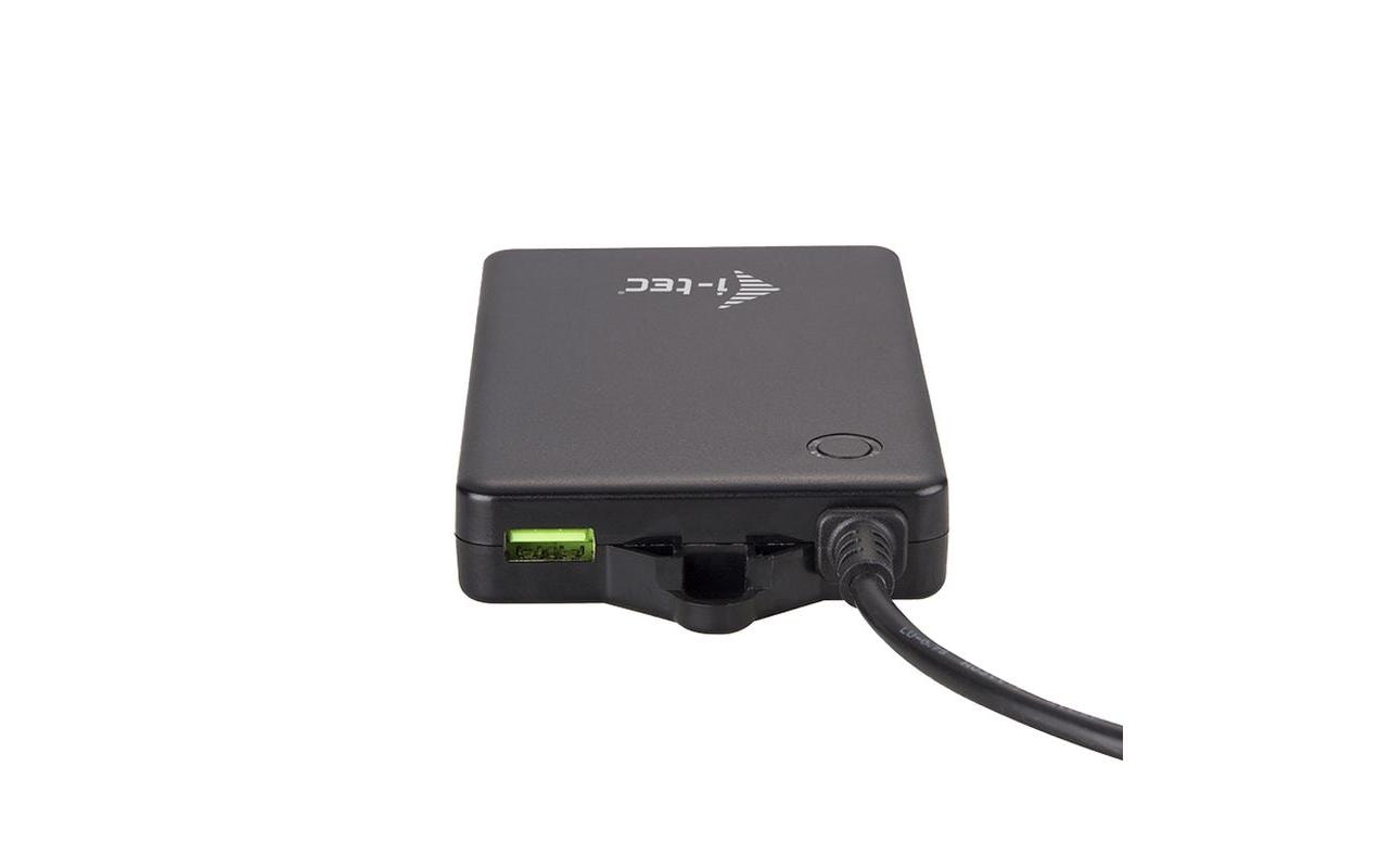 i-tec Ladegerät – 96 W, 1× USB-C + 3× USB-A, PD, QC – für universelle Geräte