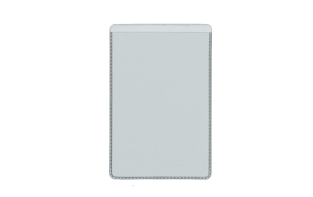 Buroline Einsteckhülle – für 63 × 94 mm – PVC, transparent