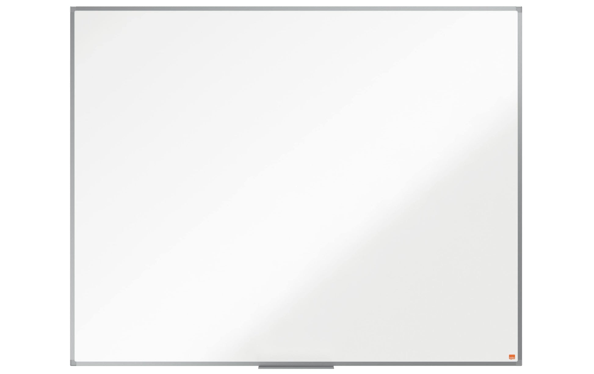 Nobo Whiteboard – 150 × 120 cm, lackierter Stahl, magnetisch, Aluminiumrahmen, Wandmontage, inkl. Stiftablage