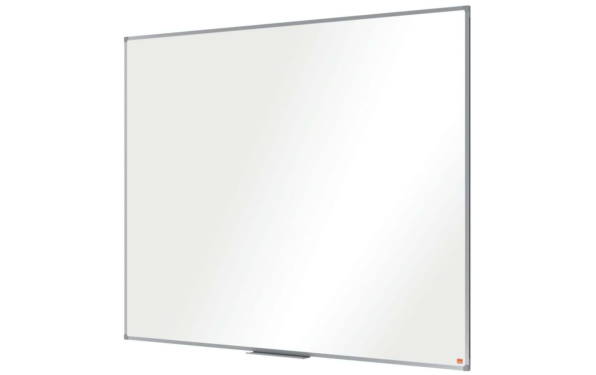 Nobo Whiteboard – 150 × 120 cm, lackierter Stahl, magnetisch, Aluminiumrahmen, Wandmontage, inkl. Stiftablage