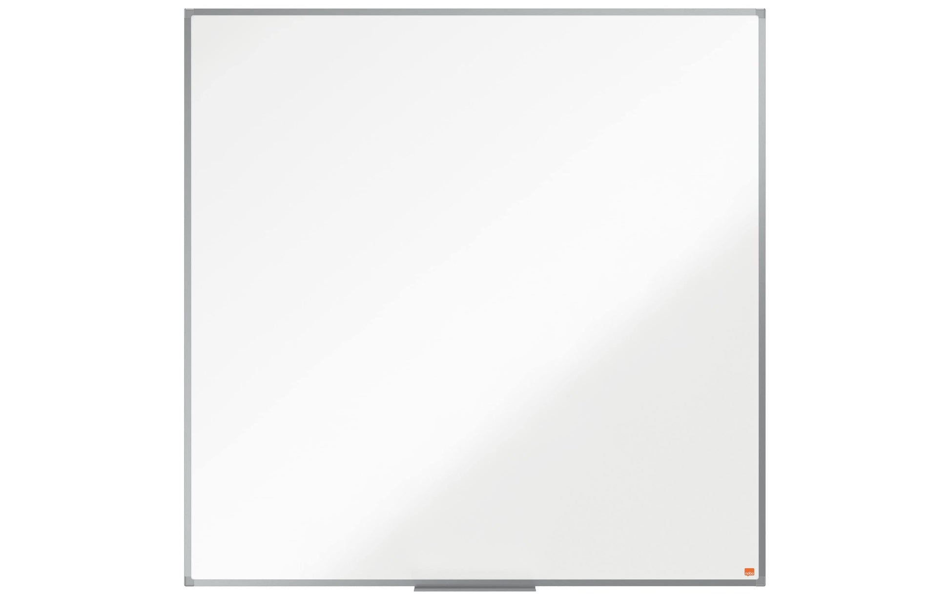 Nobo Whiteboard – 119,6 × 119,6 cm, lackierter Stahl, magnetisch, Aluminiumrahmen, Wandmontage