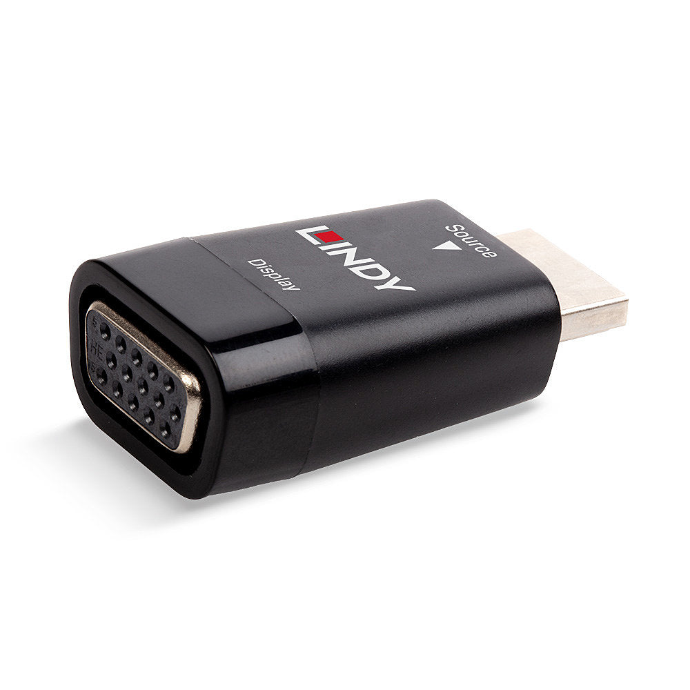 Lindy HDMI (Stecker) auf VGA (Buchse) Adapter – bis 1920×1200