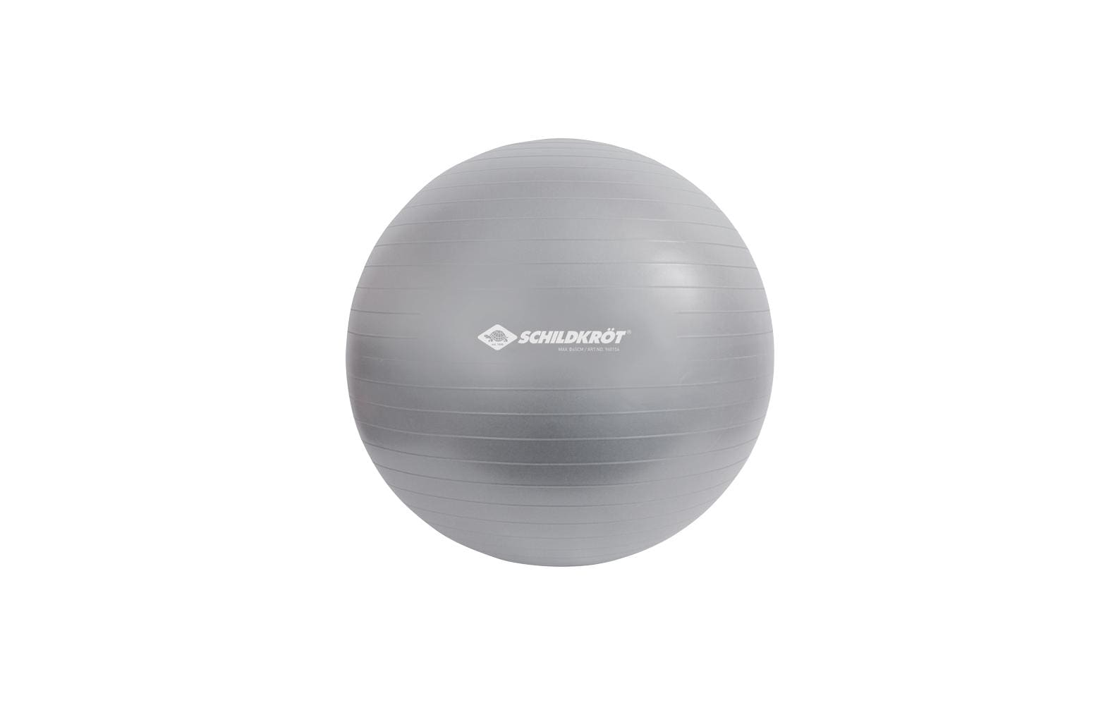 Schildkröt Fitness Sitzball – Grau, Ø 65 cm, bis 120 kg