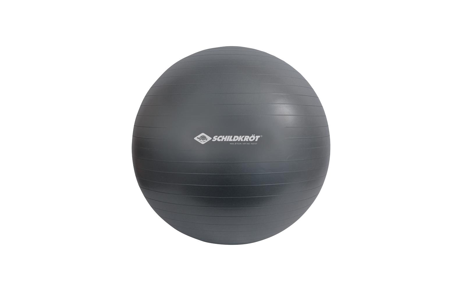Schildkröt Fitness Sitzball – Anthrazit, Ø 75 cm, bis 120 kg