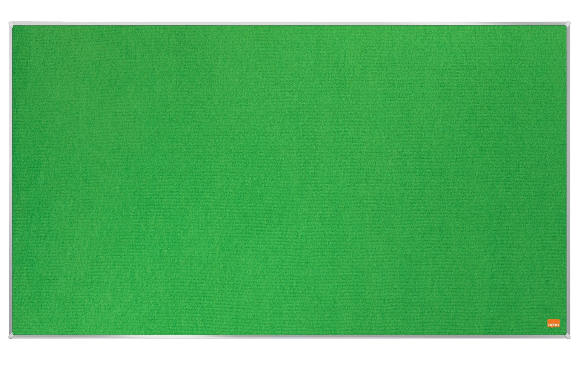 Nobo Pinnwand – Filz, Alurahmen – 71 × 40 cm, Grün, Impression Pro Widescreen