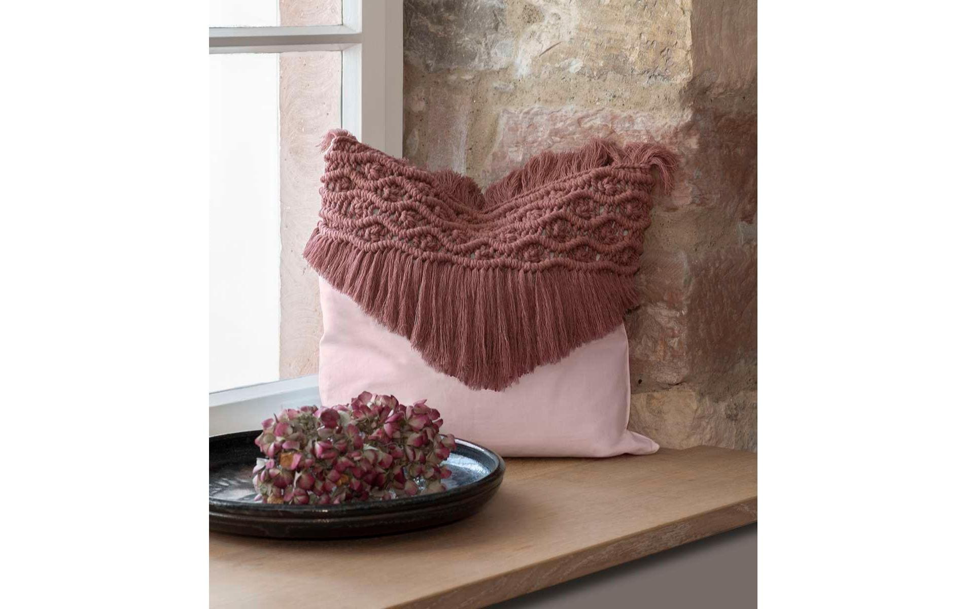 GLOREX Makramee-Kordel Mauve – Ø 3 mm, 250 g, 63 m, Baumwolle/Polyester