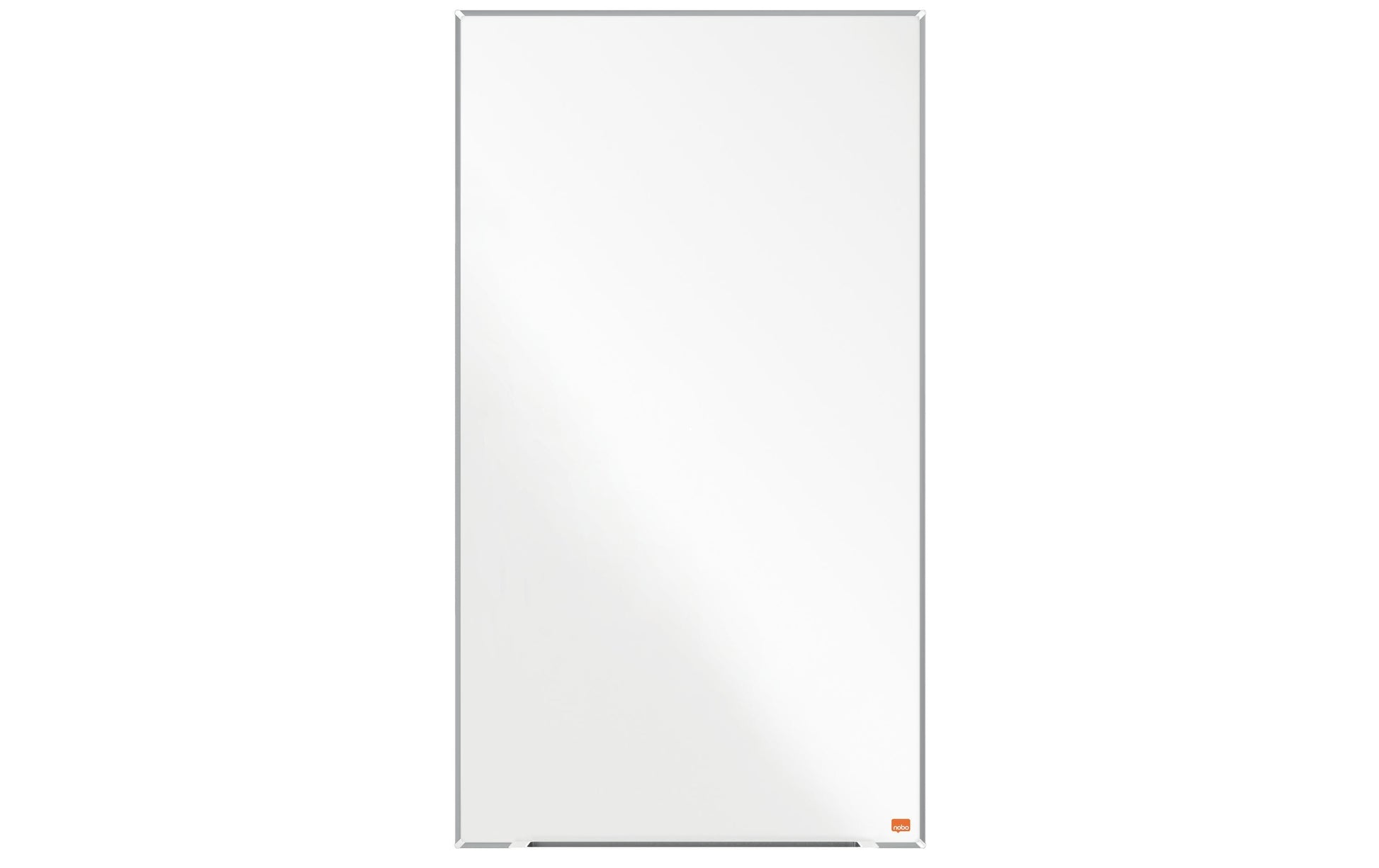 Nobo Whiteboard – 122 × 69 cm, Emaille, magnetisch, Aluminiumrahmen, Wandmontage