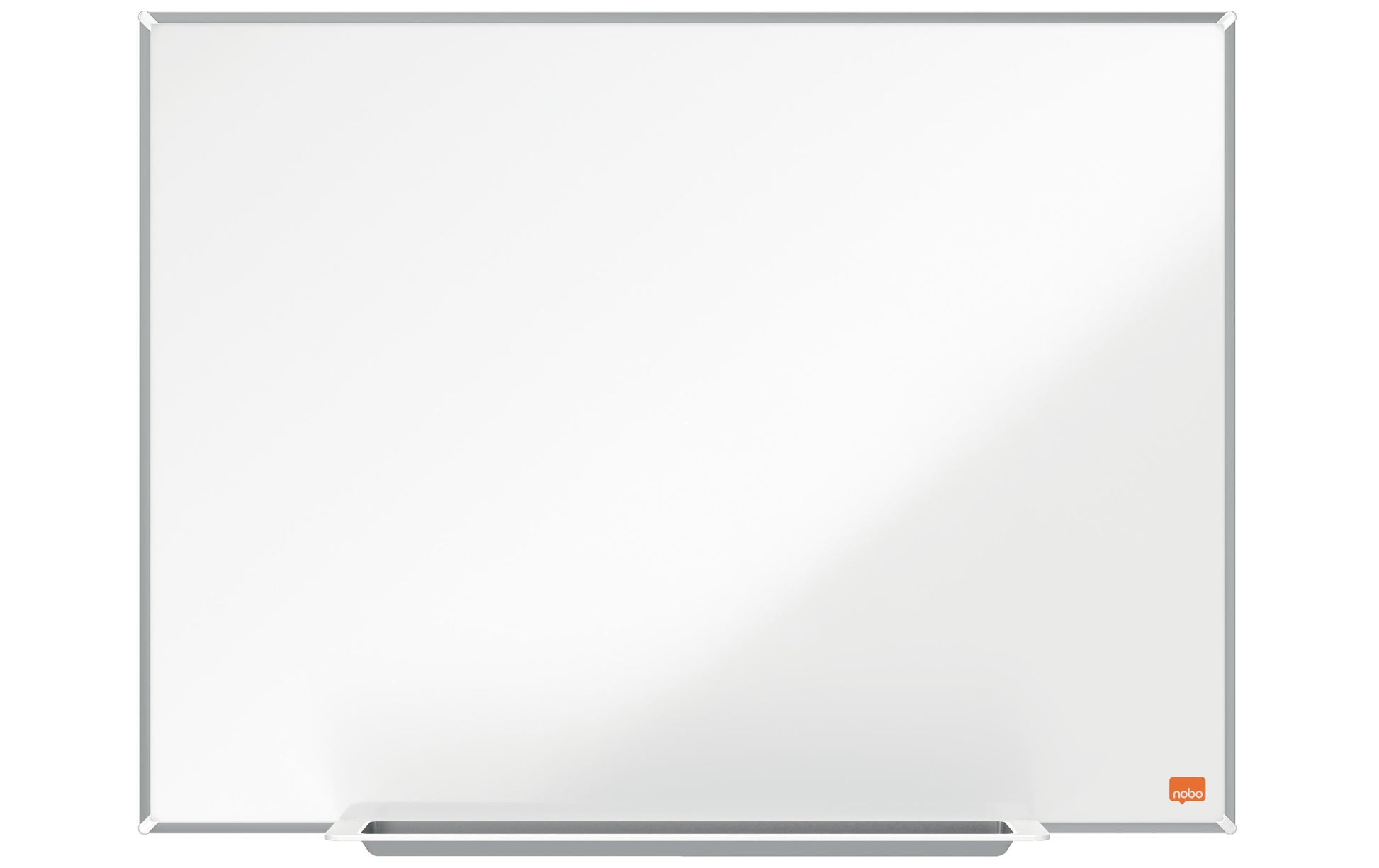 Nobo Whiteboard – 90 × 60 cm, Emaille, magnetisch, Aluminiumrahmen, Wandmontage