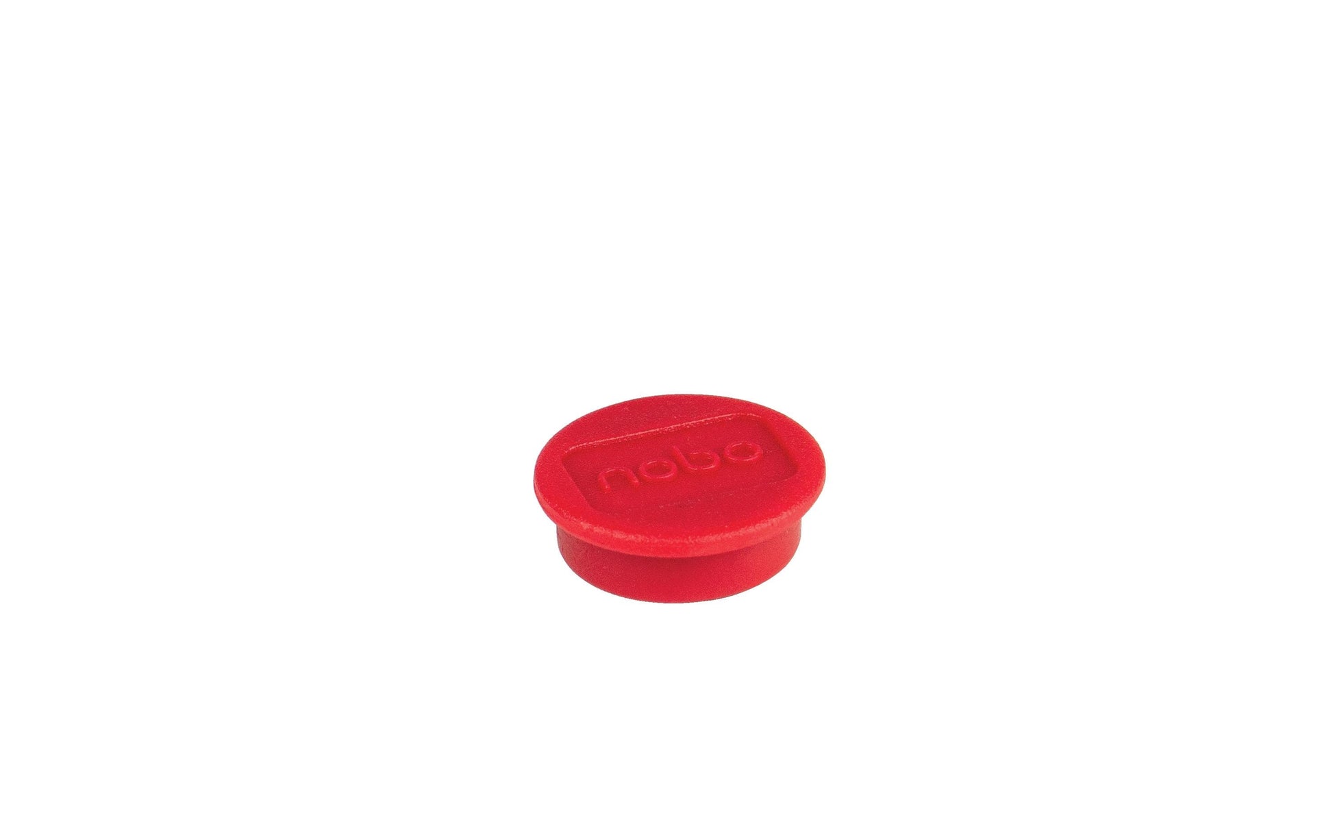 Nobo Tafelmagnete – Ø 13 mm – 10 Stk. – rot