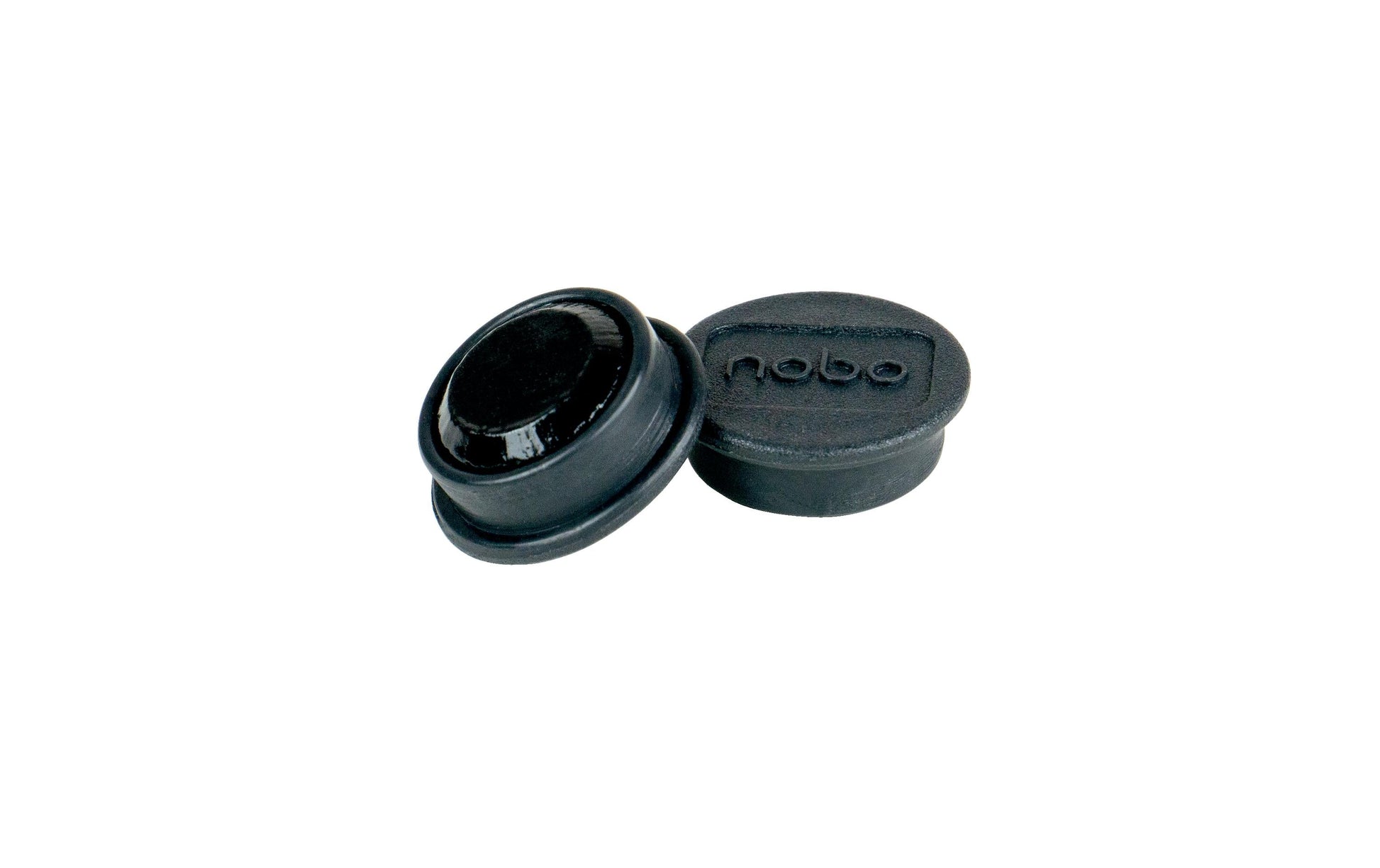 Nobo Tafelmagnete – Ø 13 mm, 10 Stk., schwarz