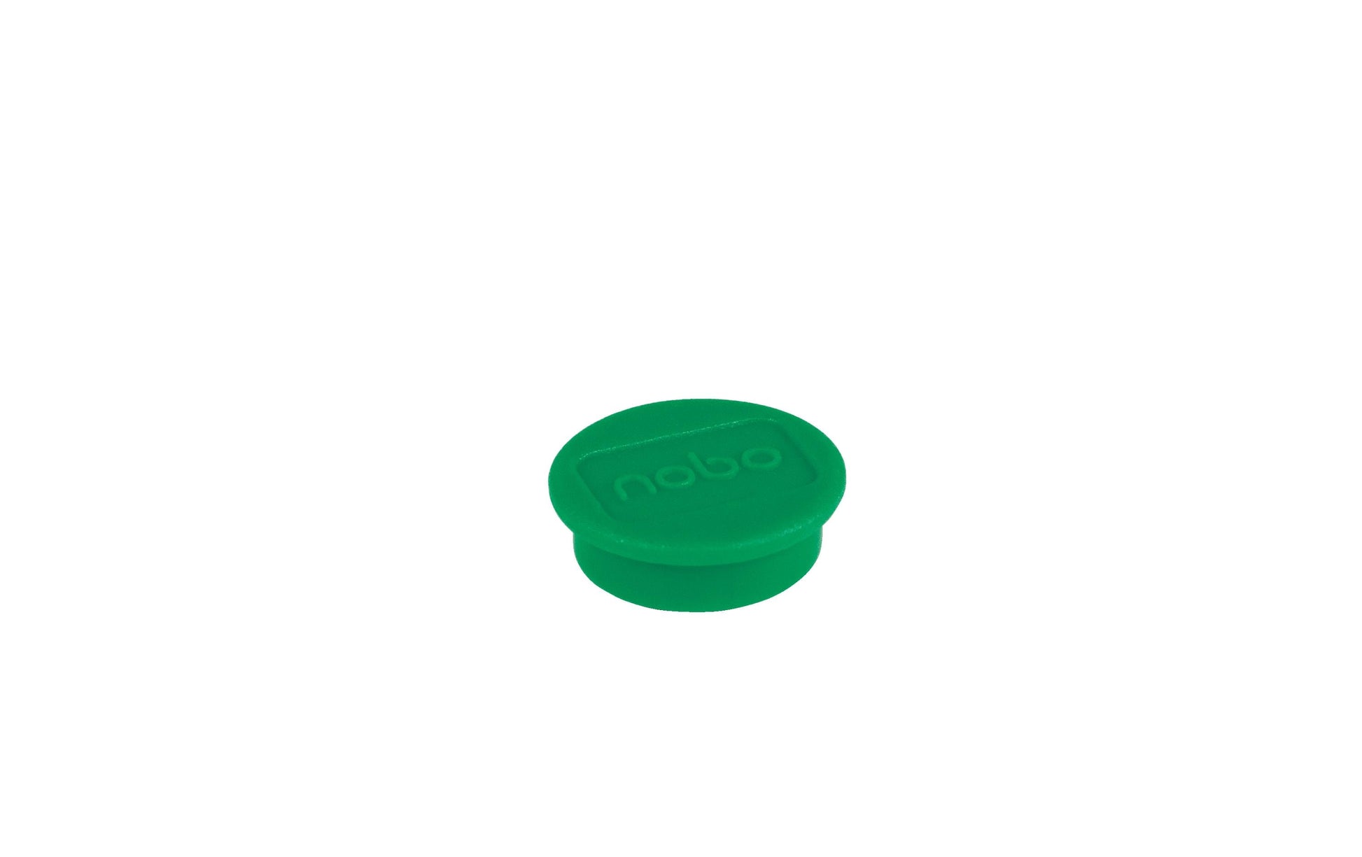 Nobo Tafelmagnete – Ø 13 mm, 10 Stk., grün