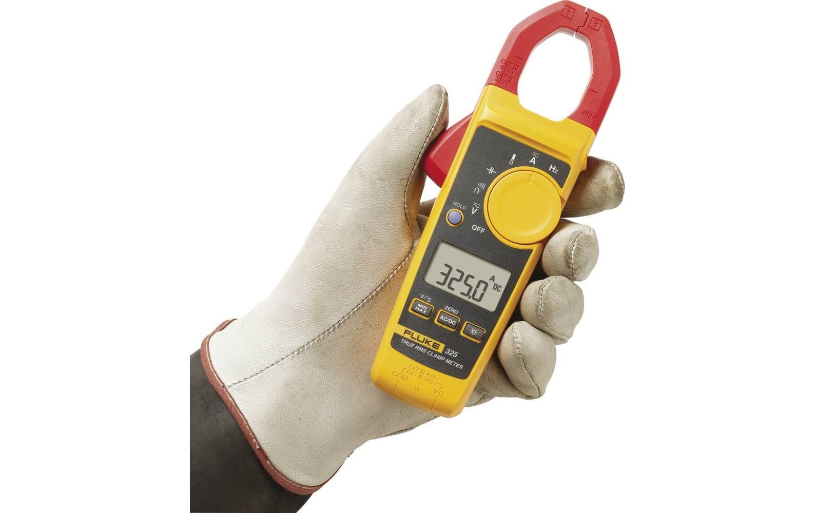 Fluke 325 – Stromüberwachungssystem, bis 400 A, bis 600 V, Hintergrundbeleuchtung