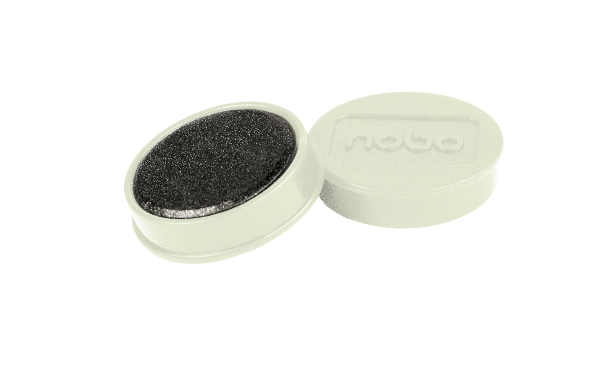 Nobo Tafelmagnete – Ø 32 mm – 10 Stk., weiss