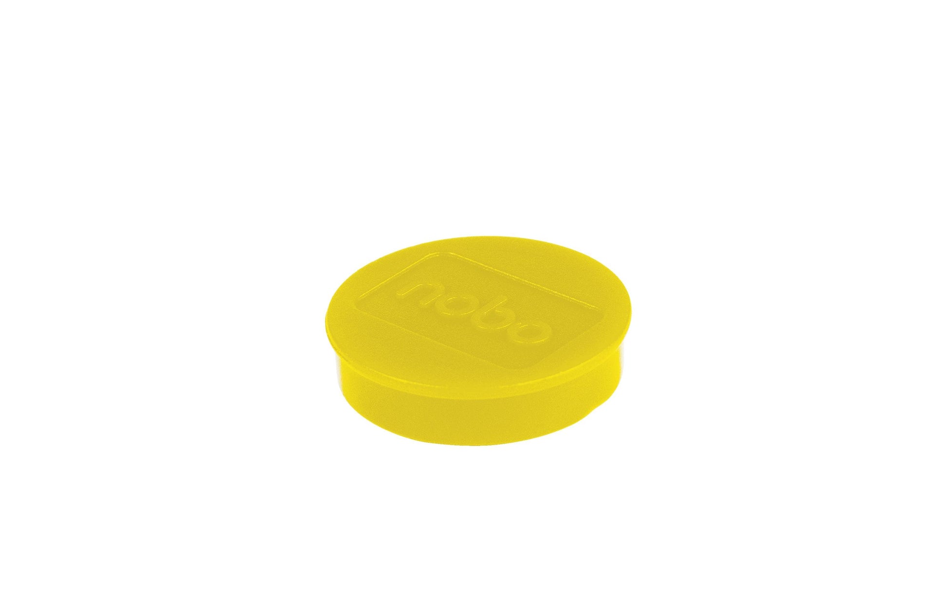 Nobo Tafelmagnete – Ø 32 mm, 10 Stk., gelb
