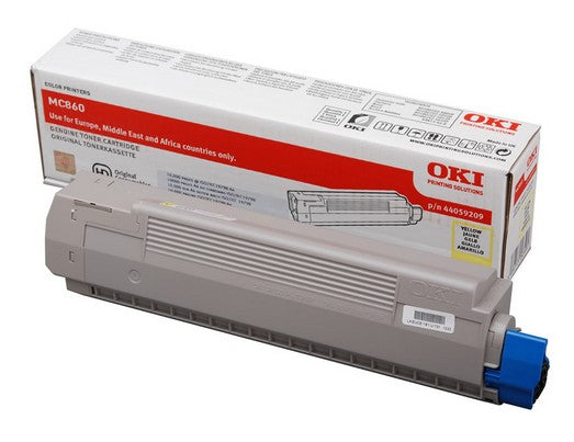 OKI Toner – gelb, 10000 Seiten