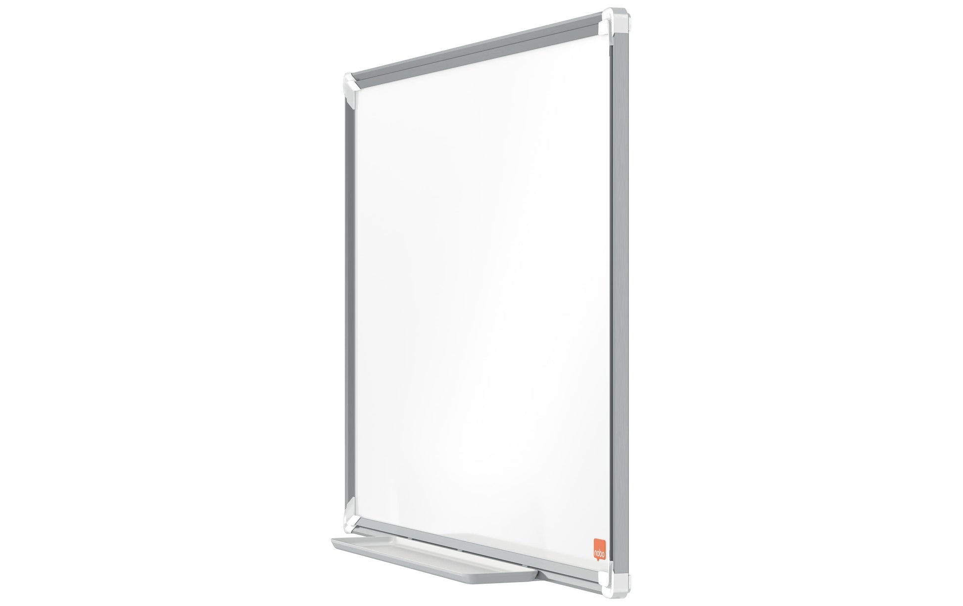 Nobo Whiteboard – 60 × 45 cm, Aluminiumrahmen, Wandmontage, inkl. Stiftablage