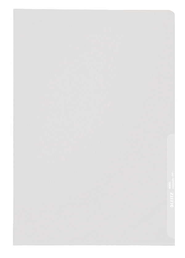 Leitz Sichtmappe A4 – transparent, Polypropylen, 100er-Pack