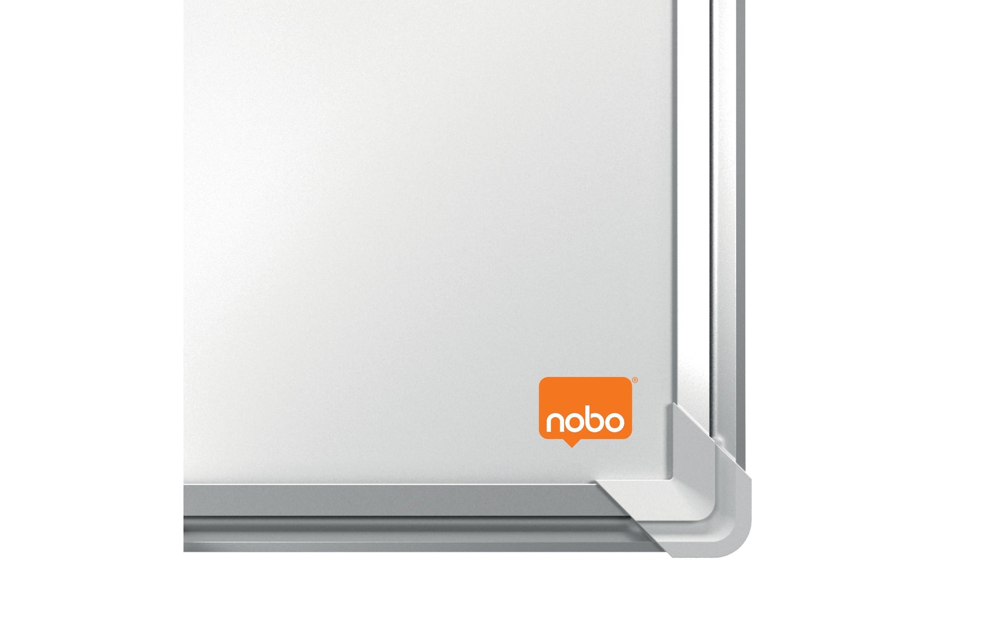 Nobo Whiteboard – 60 × 45 cm, Aluminiumrahmen, Wandmontage, inkl. Stiftablage