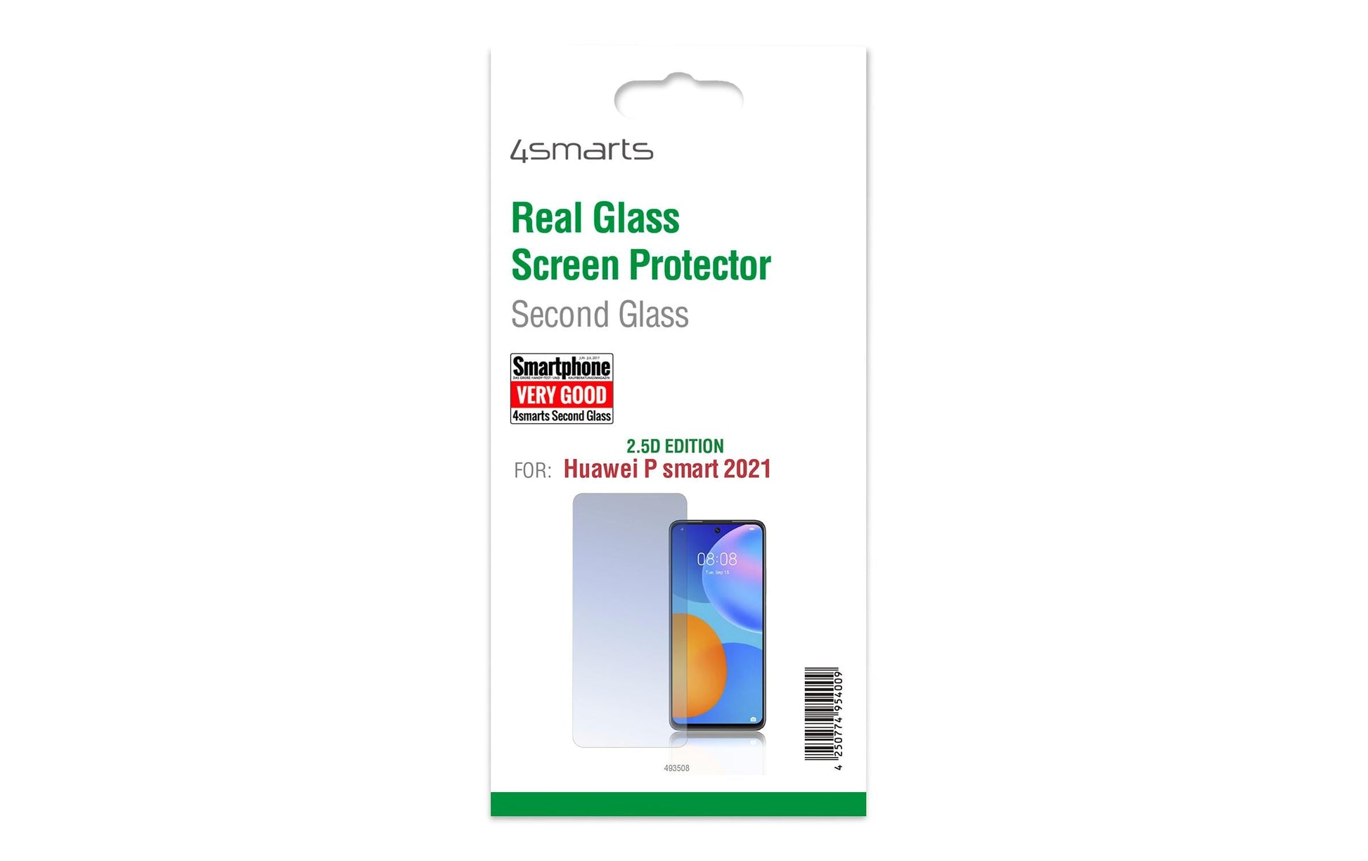 4smarts Displayschutz (Panzerglas), 9H – für Huawei P smart 2021