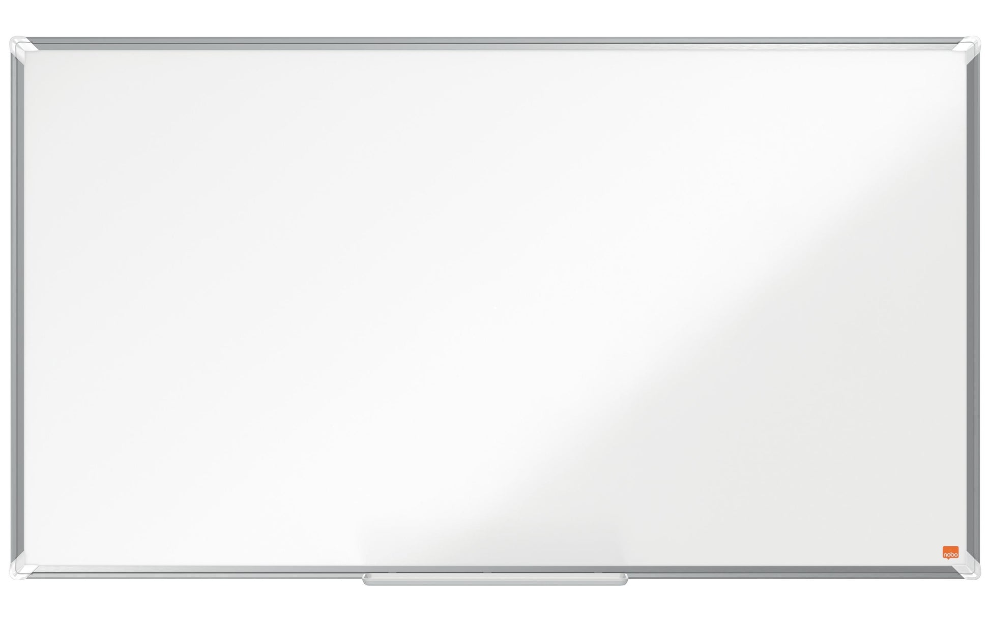 Nobo Whiteboard – 122 × 69 cm, lackierter Stahl, magnetisch, Aluminiumrahmen, Wandmontage