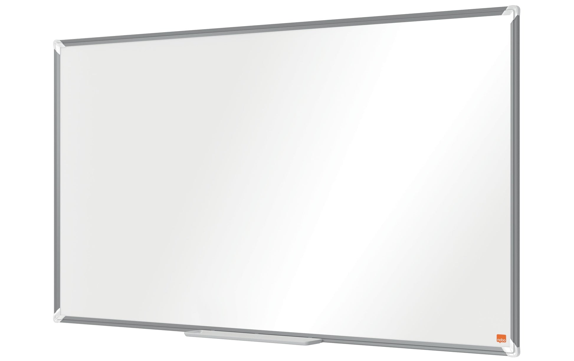 Nobo Whiteboard – 122 × 69 cm, lackierter Stahl, magnetisch, Aluminiumrahmen, Wandmontage