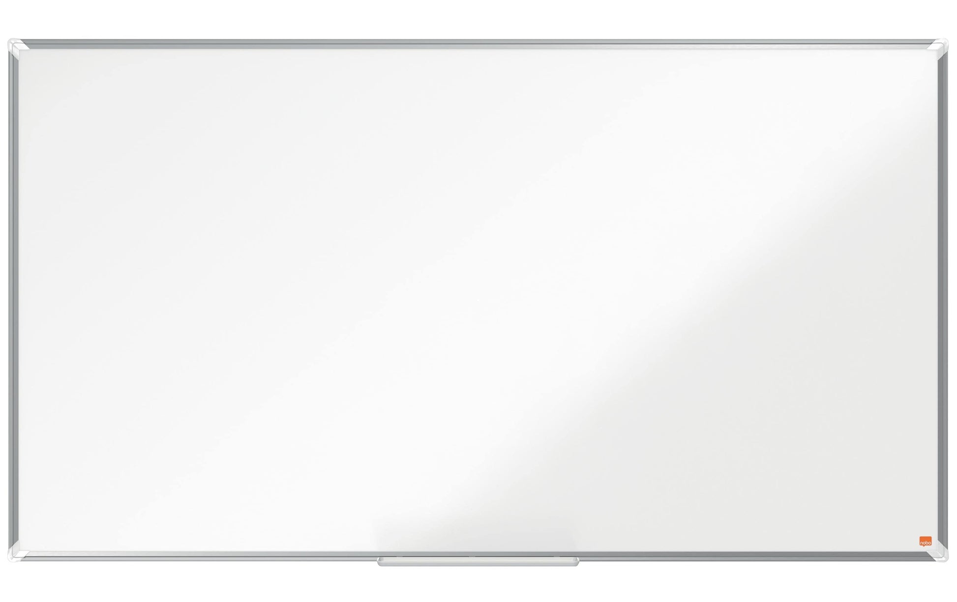 Nobo Whiteboard – 156 × 88 cm, lackierter Stahl, magnetisch, Aluminiumrahmen, Wandmontage