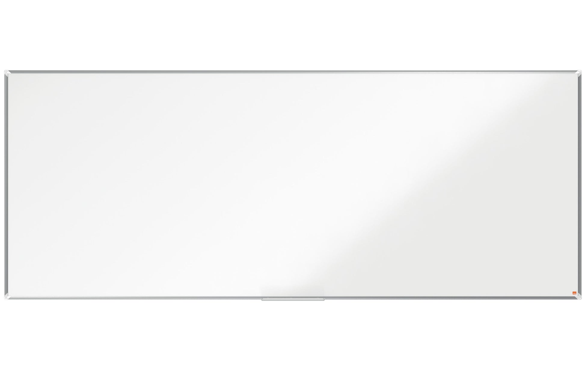 Nobo Whiteboard – 300 × 120 cm, lackierter Stahl, Aluminiumrahmen, Wandmontage