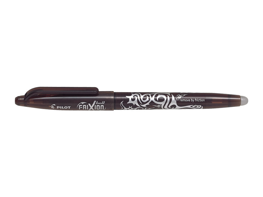 Pilot FriXion Ball 07 – Radierbarer Tintenroller-Set, 0,7 mm, Farbig sortiert, 60er Display