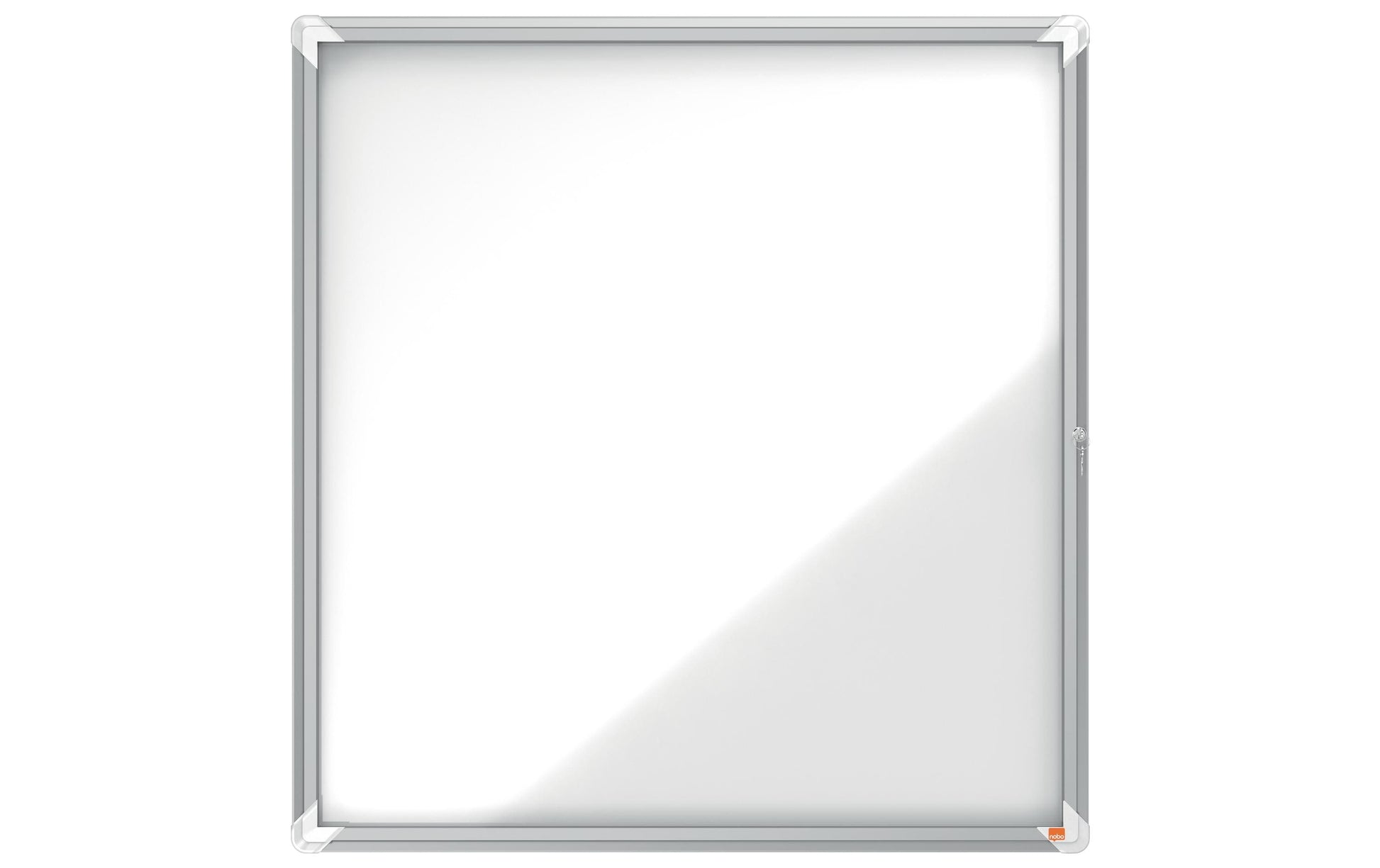 Nobo Schaukasten, 12 × A4 – Metall, Sicherheitsglas, abschliessbar, Aussenbereich, 92,4 × 97 × 4,3 cm