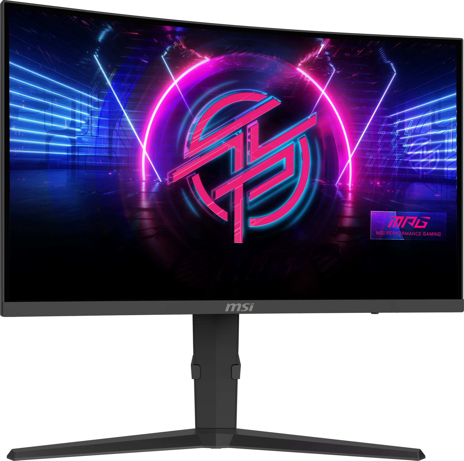 MSI MPG 275CQRXFDE – Monitor, 27" WQHD (2560 × 1440), VA, 240 Hz, 350 cd/m², Gebogen, USB-C, Schwarz