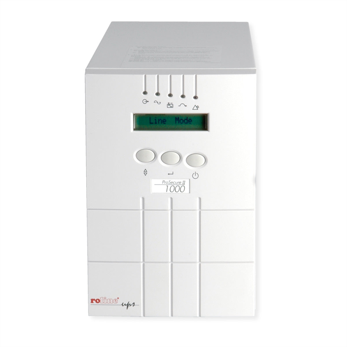 ROLINE ProSecure II 1000 USV 1,0 kVA/700 W Online – Tower – C13×4, Eingang IEC C14 – grau
