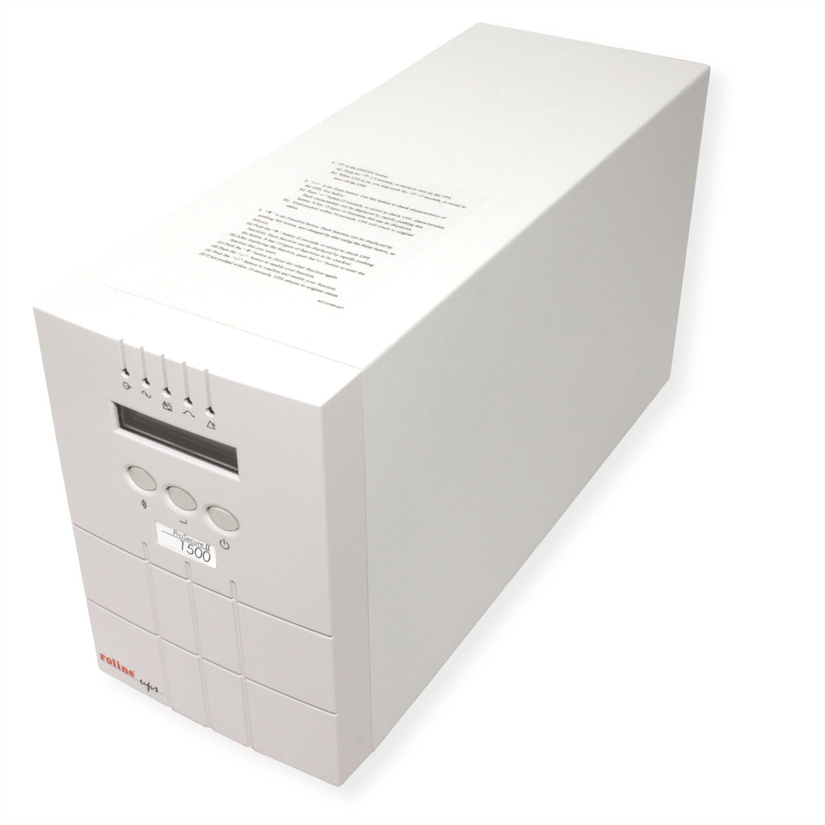 ROLINE ProSecure II 1500 USV 1,5 kVA/1050 W Online – Tower – C13×4, Eingang IEC C14 – Hot-Swap Batterien