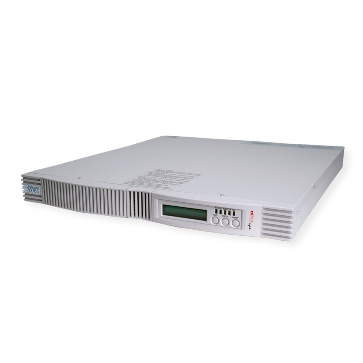 ROLINE ProSecure II 1000 RM1HE USV 1,0 kVA/700 W Online – 19" Rack, 1U – C13×4, Eingang IEC C14