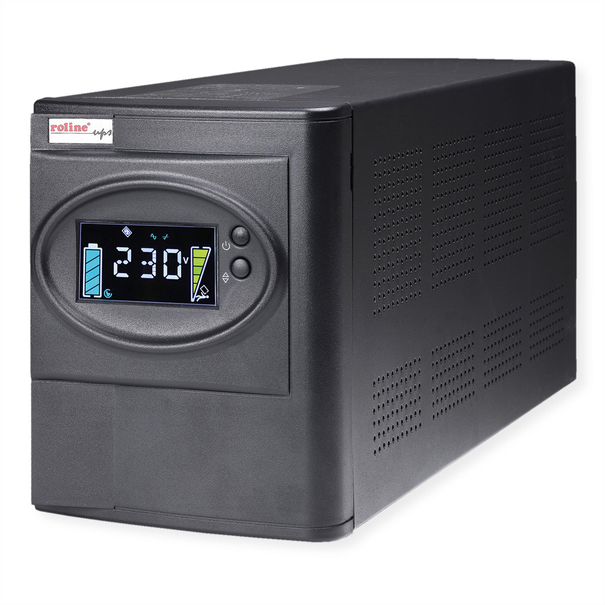 ROLINE LineSecure III 3000 USV 3 kVA/2400 W Line-Interaktiv – Tower – C13×8, Eingang IEC C20 – reiner Sinus