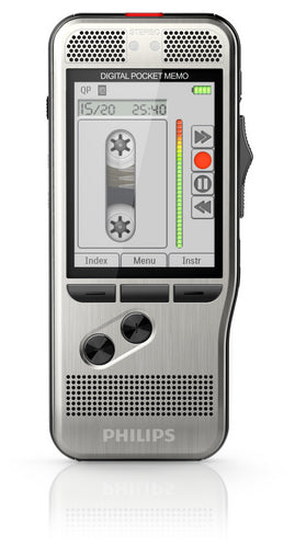 Philips Digital Pocket Memo 7200 – Digitales Diktiergerät – 32 GB, 30 h – Silber