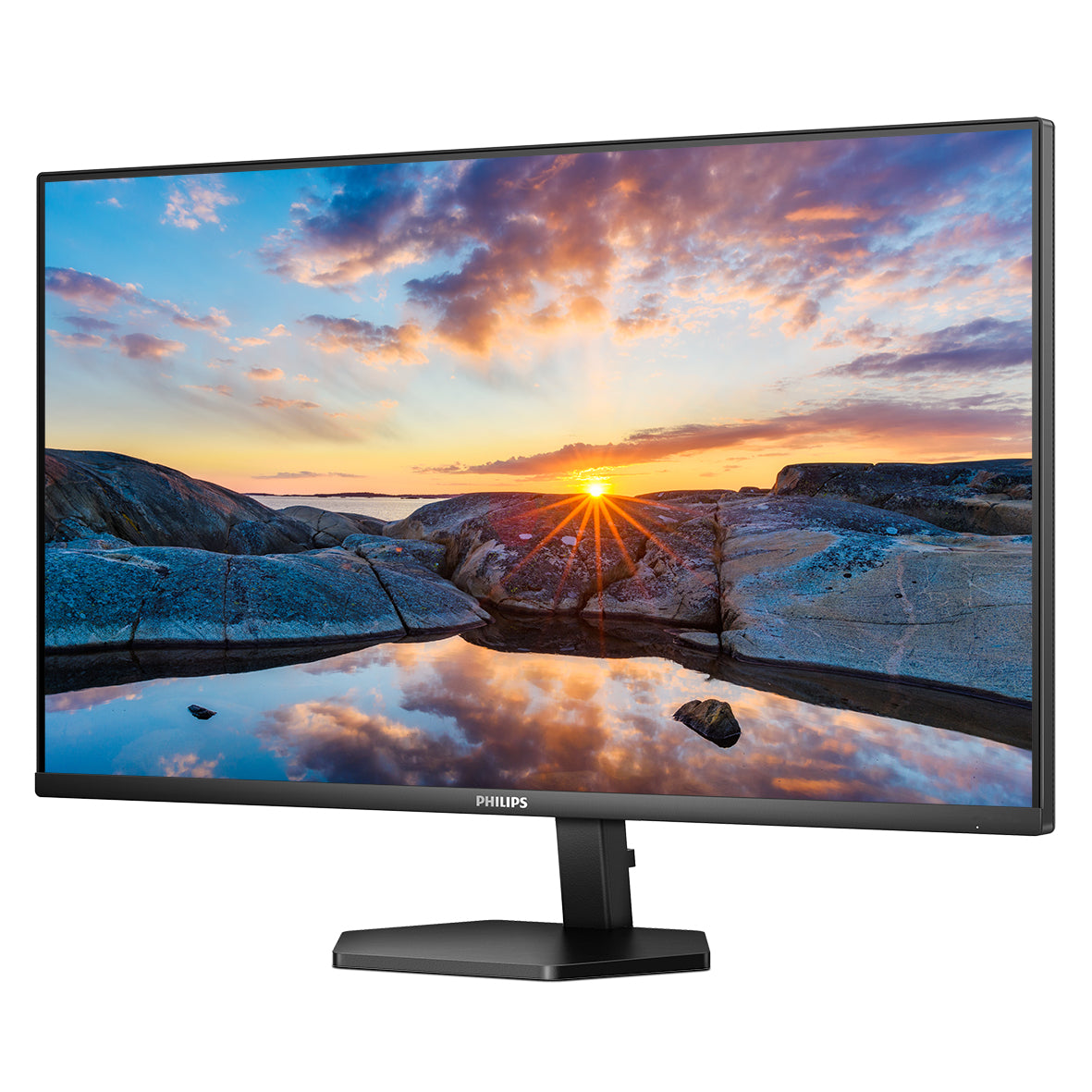 Philips 32E1N3100LA/00 – Monitor, 31,5", VA, 75 Hz, 300 cd/m², Adaptive Sync, VESA 100 × 100, Schwarz