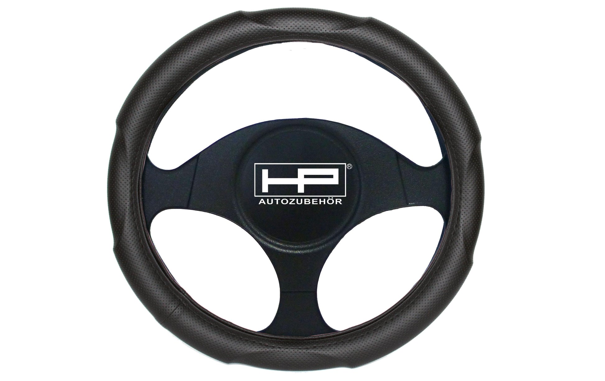 HP Autozubehör Lenkradbezug Sport – Ø 370–390 mm – schwarz